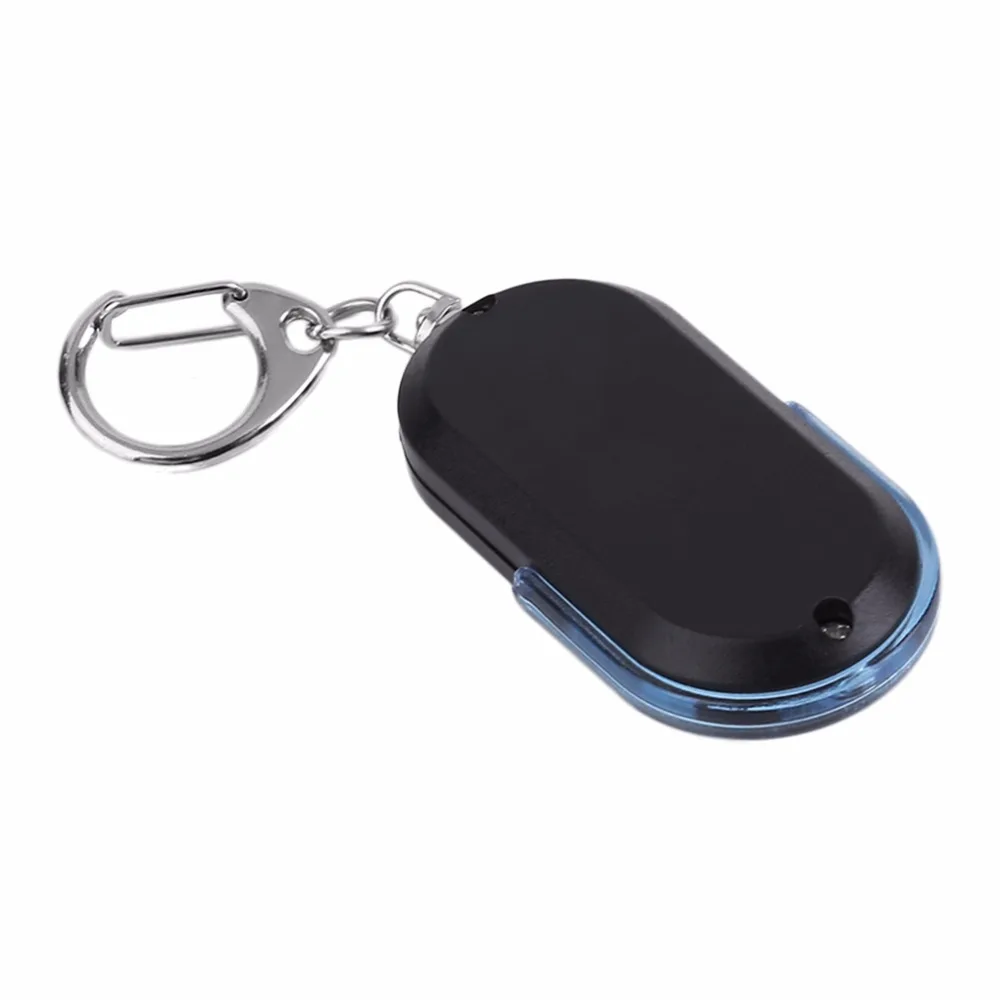 Anti-Lost Alarm Key Finder Locator Keychain Whistle Sound With LED Light Mini Anti Lost Key Finder Sensor zigbee siren alarm