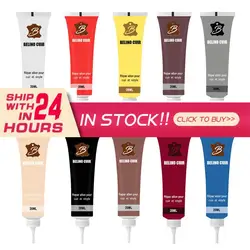 20ml Leather Repair Gel Colorful Car Repair Scratches Cracks Home&Car Seat Leather Complementary Refurbishing Cream Repair Paste
