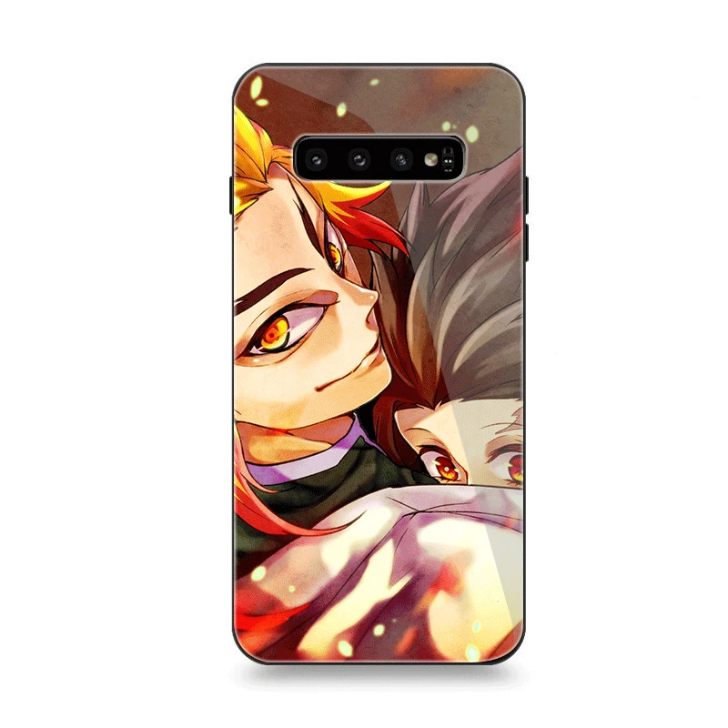 Чехол для телефона Стекло для samsung A10 A20 A30 A40 A50 A60 A70 S7 край S8 Plus Note 8 9 S10 крышка Rengoku Kyoujurou демон убийца - Цвет: G2
