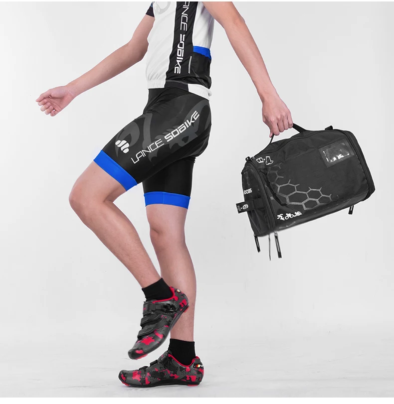 ROCKBROS 20L водонепроницаемая сумка высокой емкости триатлон, Велоспорт оборудование сумка для хранения тренажерный зал фитнес-тренировки рюкзак сумка
