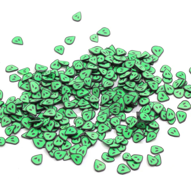 1000pcs Alien Slices Additives For Slime Fruit Filler All For Lizun Nail Art Diy Charm Slime Supplies Accessories Decoration Toy 4