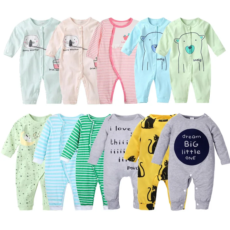 Осенние детские комбинезоны на Рождество Одежда для маленьких мальчиков Одежда для новорожденных хлопковая одежда для маленьких девочек