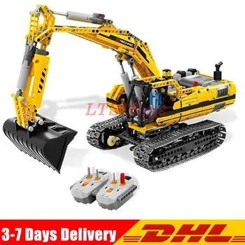 

IN Stock Technic 1123pcs Excavator Model Building Blocks Bricks Compatible 20007 Toy Christmas Gift 8043 Educational Car