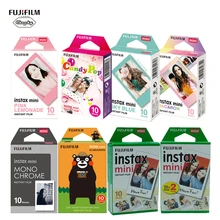 Пленка Fujifilm instax mini 10 листов Fuji 9 8 пленок для мгновенных мини 9 8 7s 25 50s 9 90 mini 8 мгновенных мини 70 90 Лидер продаж