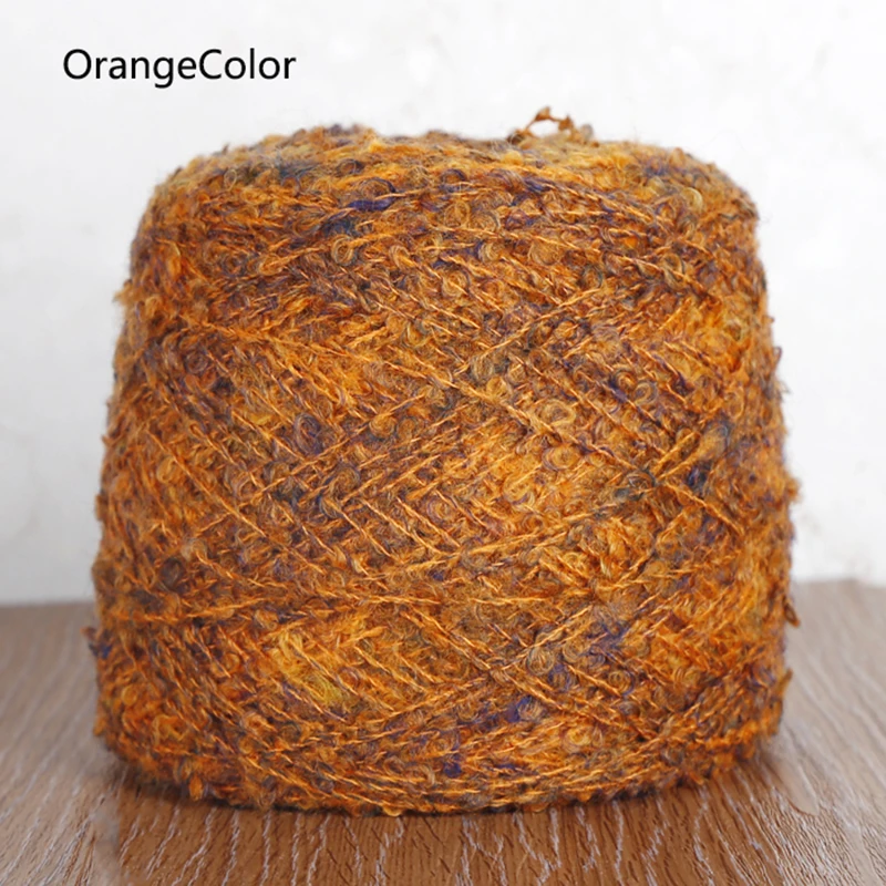 OrangeColor 3 шт. Meetee шерсть большой круг нейлоновой пряжа для вязания крючком Сделай своими руками бар иглы грубой шерсти шарф линии аксессуары - Цвет: OrangeColor
