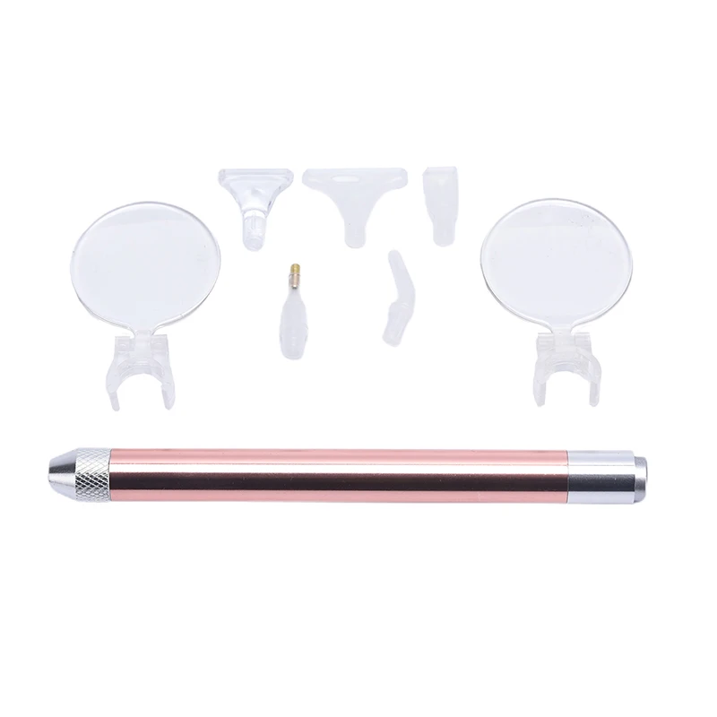 Diamond Painting Pen Tool Luminous Point Drill Magnifying Glass Lighting Sticker Drill