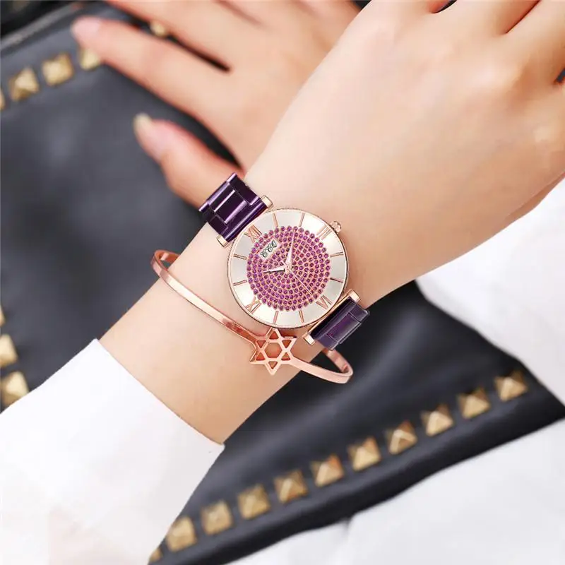 Gypsophila роскошные женские часы из кожи розового золота модные брендовые дизайнерские женские кварцевые наручные часы красота женское платье часы
