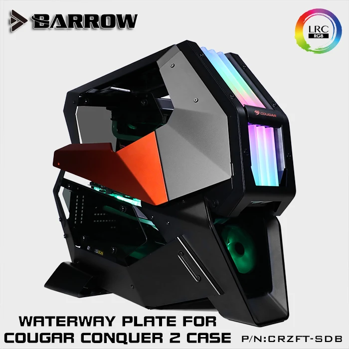 Acrylic Board Water Channel Solution kit use for COUGAR CONQUER 2 Computer Case / Kit for CPU and GPU Block / Instead reservoir Acrylic Board Water Channel Solution kit use for COUGAR CONQUER 2 Computer Case / Kit for CPU and GPU Block / Instead reservoir