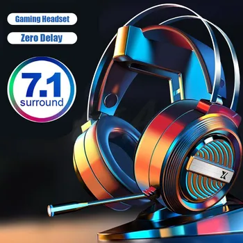 

Professional Sports Gamer Headsets 4D Stereo Surround Deep Bass Gaming Music Headphone Noise-Reduction Earphone With Mircrophone