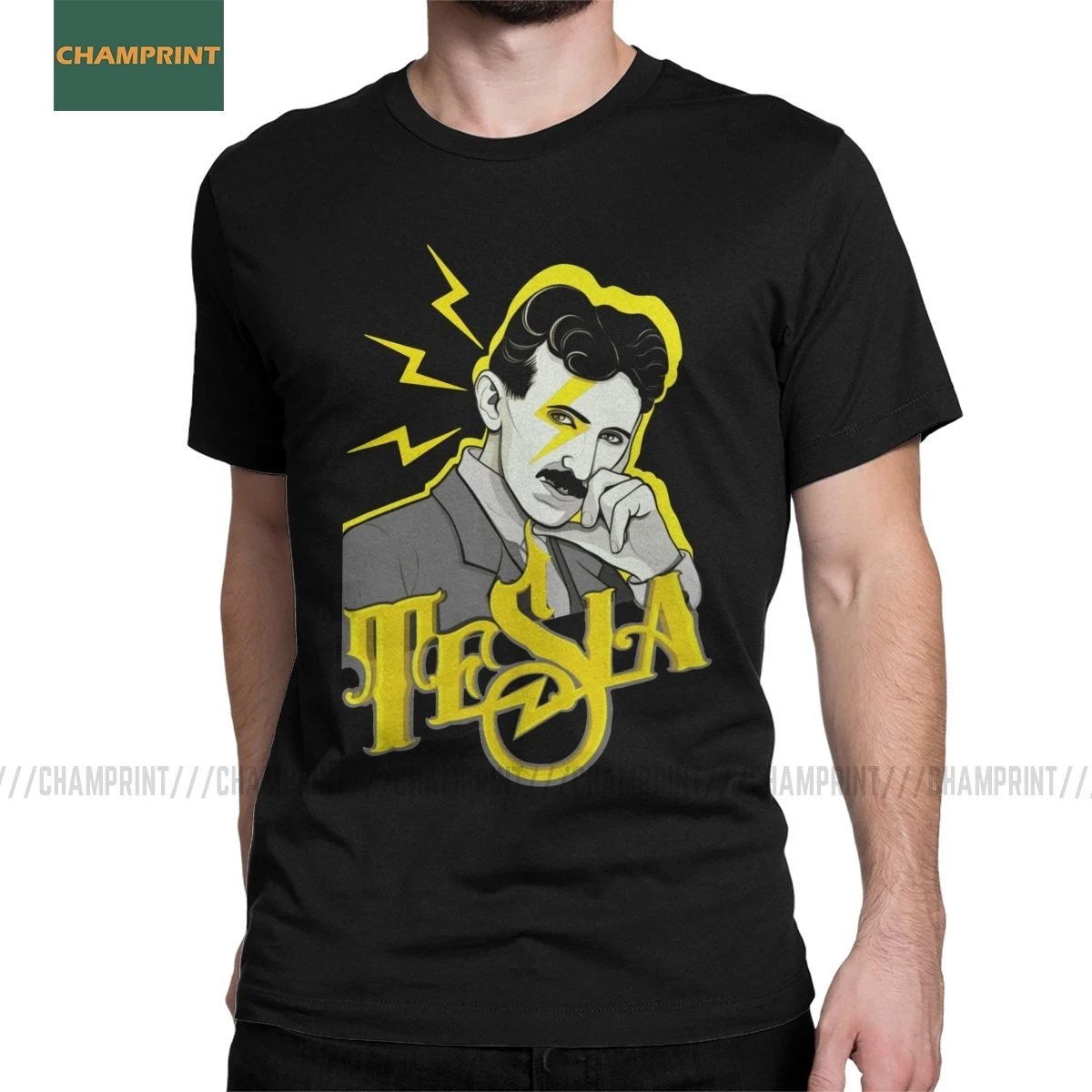 Мужские футболки Nikola Tesla футболка с изобретателем инженером физики
