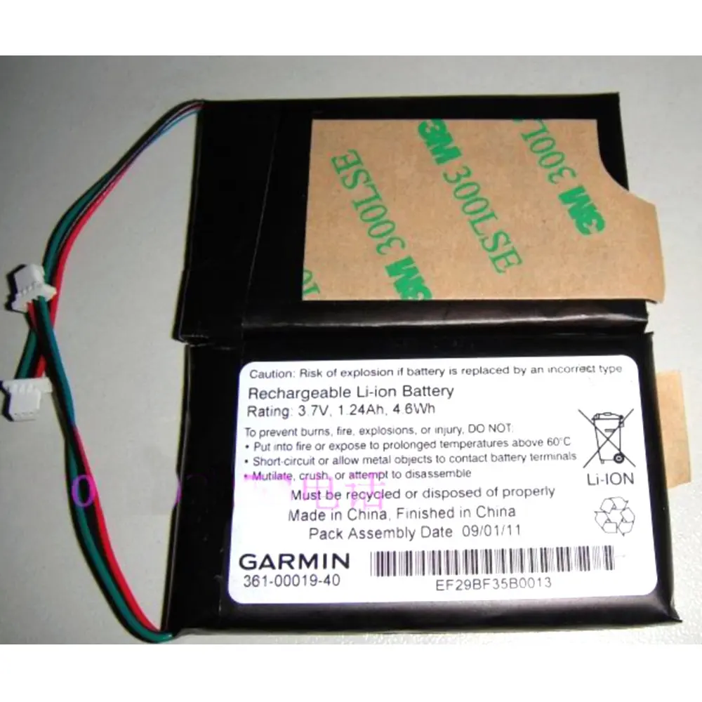 Original Size Battery For Garmin Nuvi 1350 1350t 1370 1370t 1375 1375t