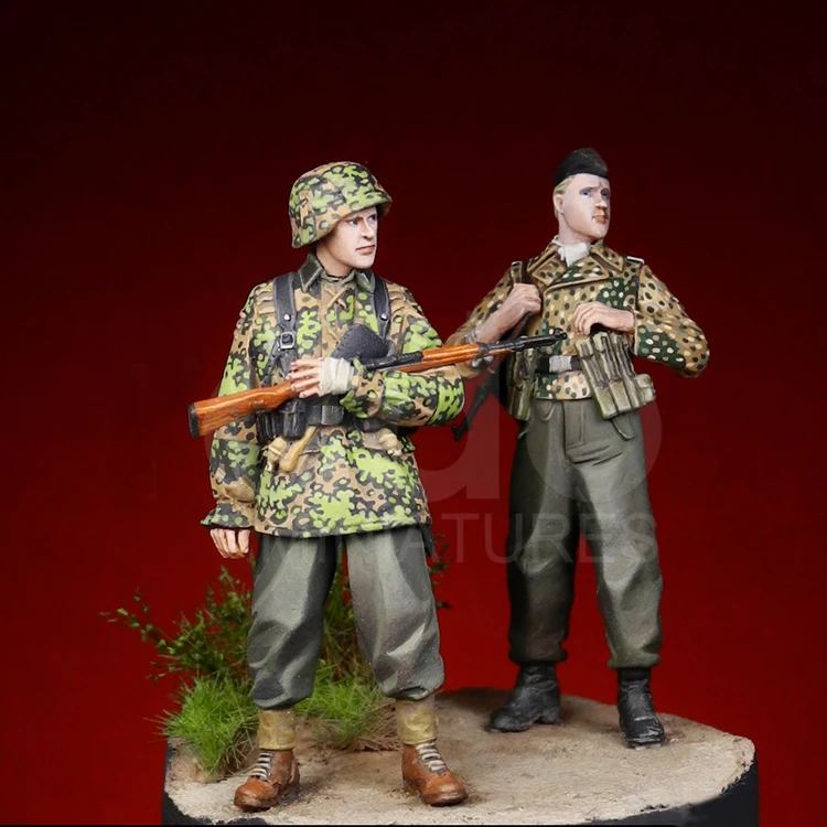 1/35 Набор для моделирования из смолы фигурка солдат | Игрушки и хобби