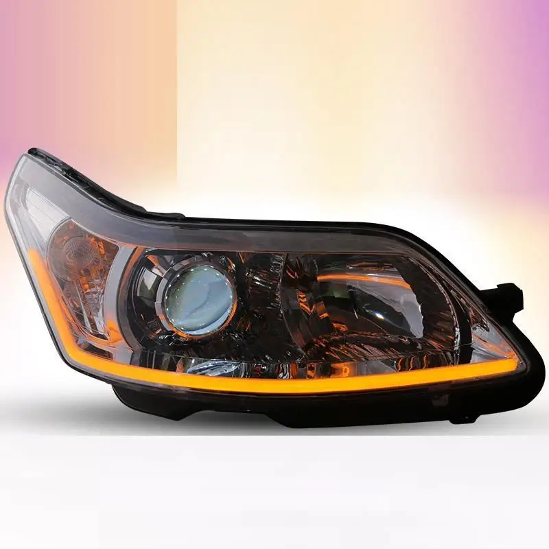 Лампа Luces Para Автомобильные дневные ходовые огни Led Drl автомобильное освещение фары 07 08 09 10 11 12 13 для Citroen C-Quatre