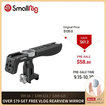 

SmallRig Universal Lightweight NATO Top Handle Grip With Quick Release NATO Rail For Digital Dslr Camera Cage 2950