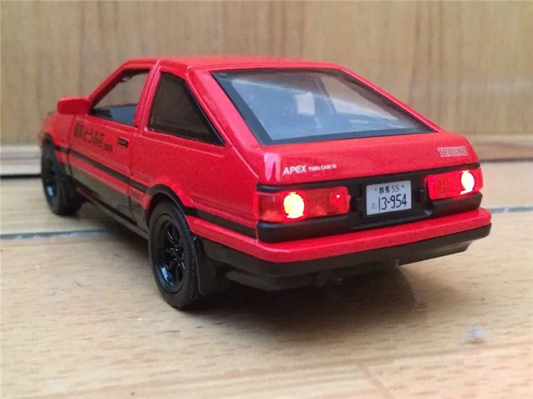 Начальная Модель D модель автомобиля из сплава AE86 модель автомобиля Мальчик Дети воин маленькая игрушечная машинка Модель автомобиля