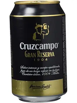 

Cruzcampo Gran Reserva Cerveza - Caja de 24 Latas x 330 ml - Total: 7.92 L