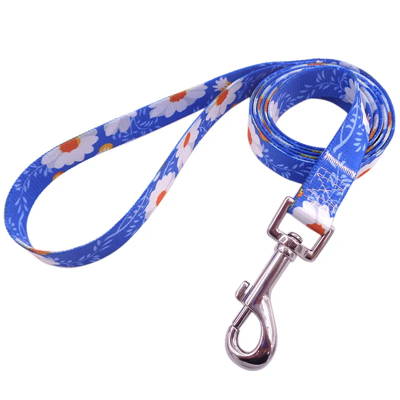 10Styles Pet Leash High Quality Bohemian Printed Dog Leashes Fashion Durable Ethnic Style Leads Rope For Small Medium Large Dogs