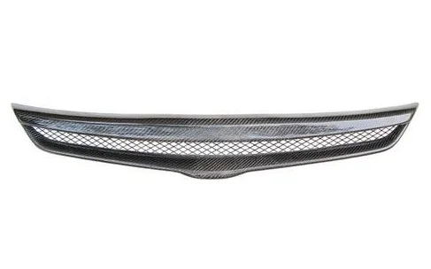 

Carbon Fiber Front Mesh Grill Grille for 2006-2008 Honda Accord V7 2.4 2.0 3.0