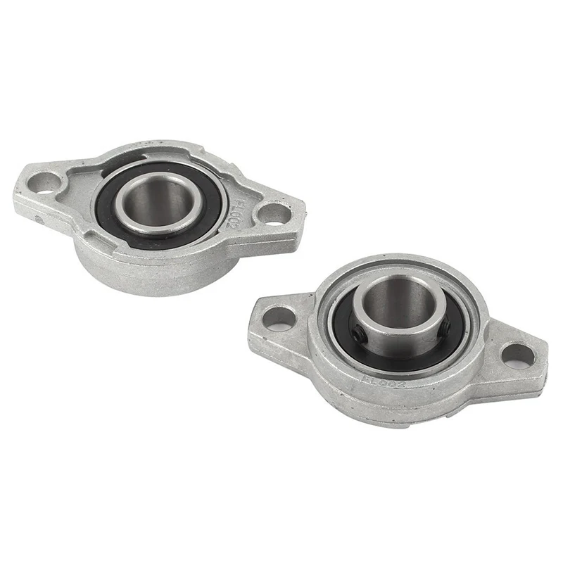 New KFL002 FL002 Self Aligning Pillow Block Flange Bearing 15mm 2PCS | Обустройство дома