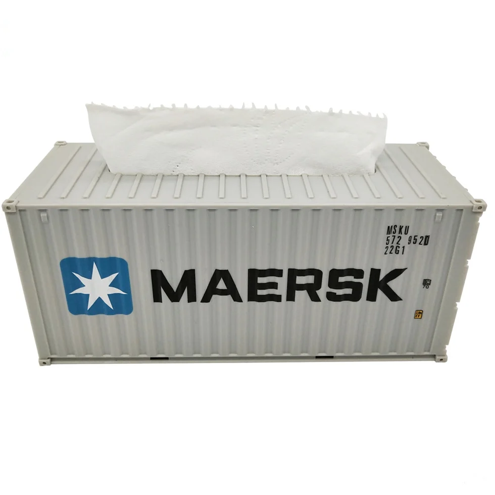 

1:35 shipping model container drawing boxes, paper towel boxes, accept customization