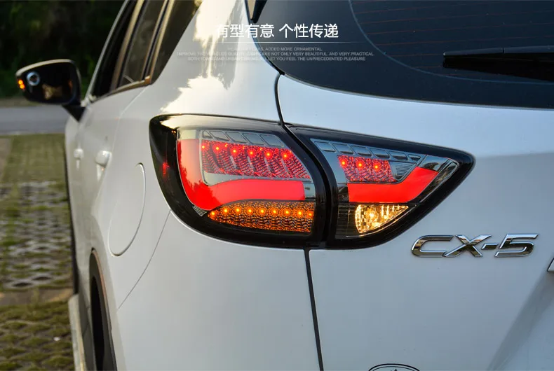 Автомобильный Стайлинг задний фонарь для mazda CX-5 задние фонари 2013- для CX-5 светодиодный фонарь заднего хода лампа DRL+ тормоз+ Парк+ сигнальная стоп-сигнал