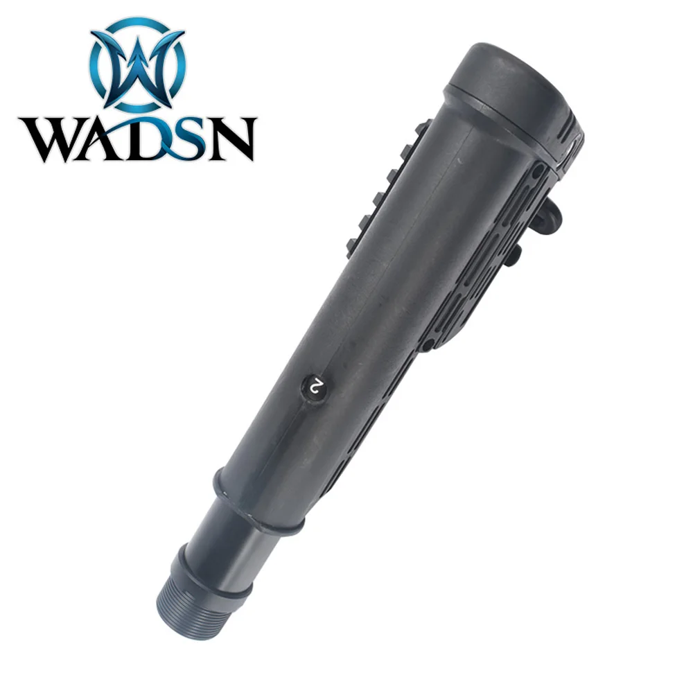 WADSN 6 позиционная металлическая буферная трубка для M4/M16 Серии страйкбол AEG винтовки выдвижной запас ME07001 стрельба Пейнтбол Аксессуары