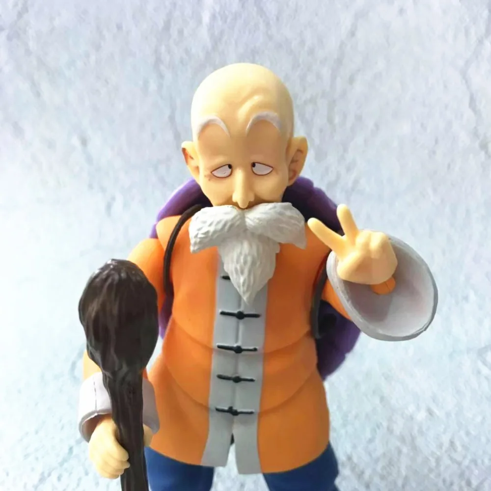Dragon Ball Z Master Roshi ПВХ Фигурки подвижные аниме игрушки Dragon Ball Супер Каме сеннин фигурка игрушки 140 мм