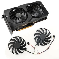 Ventilateur de refroidissement, 95mm, pour ASUS DUAL RX5500XT RX5600 FDC10U12S9 C/T129215SU, carte graphique 