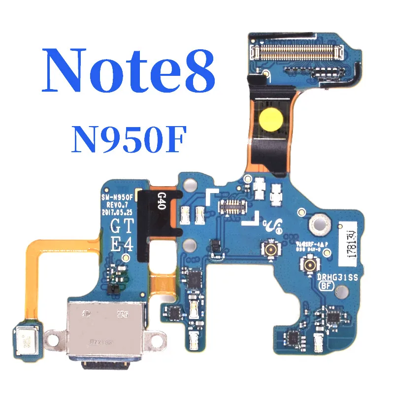 AAA+++ для samsung Galaxy Note 8 N950U N950F USB для порта зарядки док-станция зарядка шлейф Замена