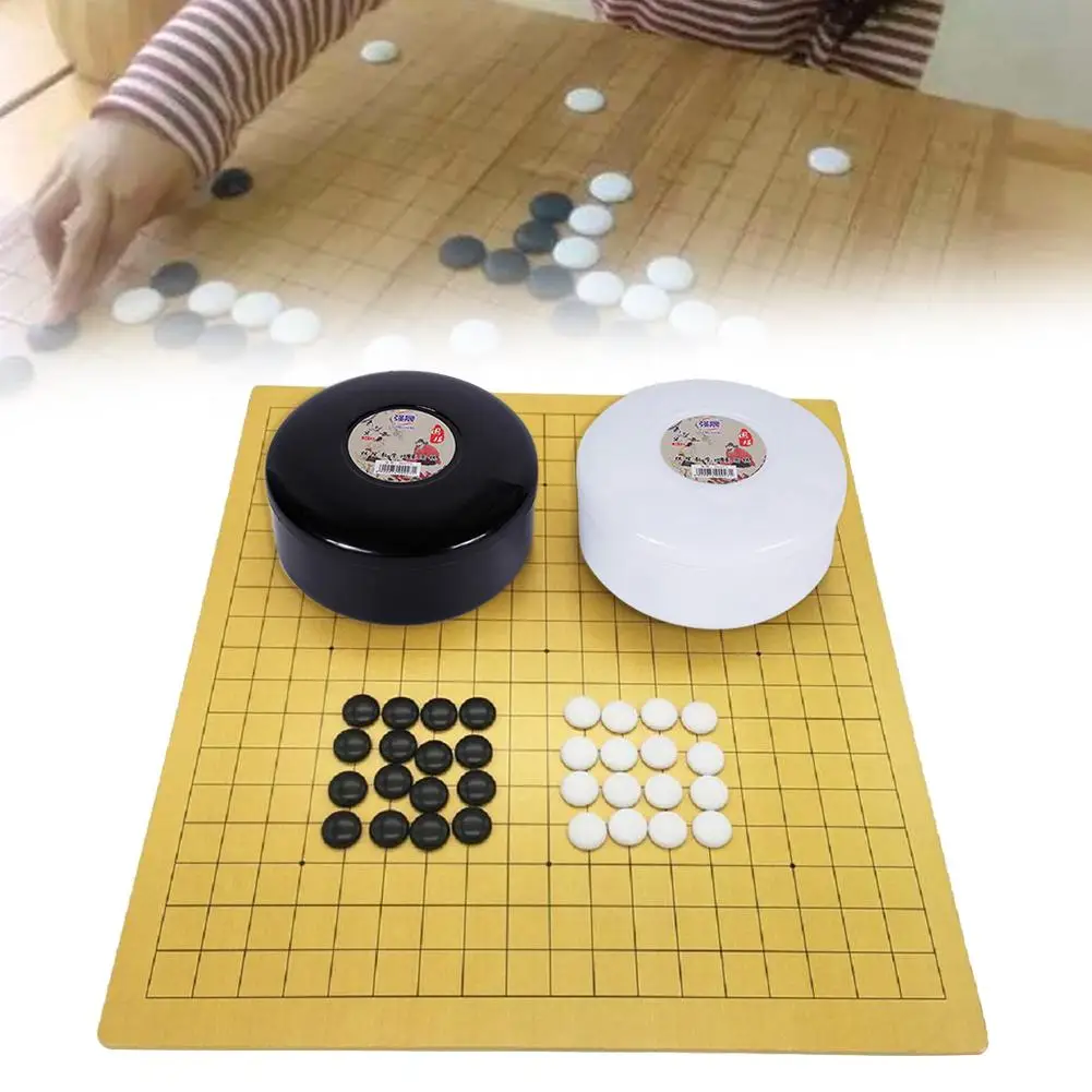 Китайская старая настольная игра Weiqi шашки Go игровой набор Магнитная шахматная игра игрушка Подарки пластиковая игра подарок для детей друзья