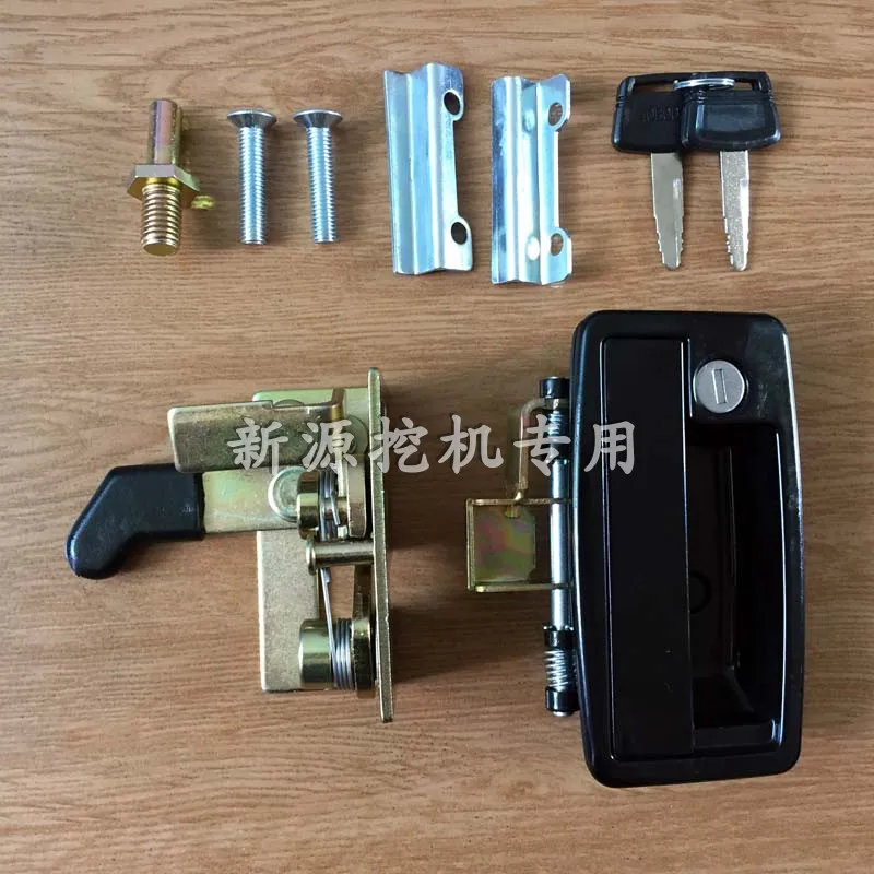 

Xinyuan 65-7 75-8T Wheeled Excavator Door Lock Assembly Outside Handle Lock Block Body Fitting