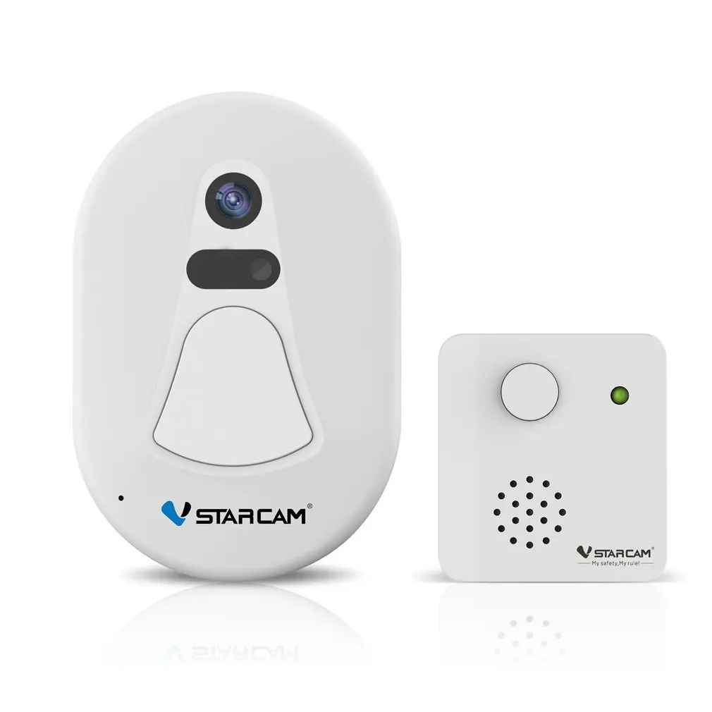 

Smart Wireless Wifi Doorbell With Camera Automatically Takes Photo Picture Home Security Tiny Size Smart Wi-fi Photo Doorbell