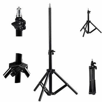 

68cm Foldable Light Stand Boom for Reflector Umbrella Photo Studio Softbox Video Reflector Stand Heavy Duty Metal Flash Stand