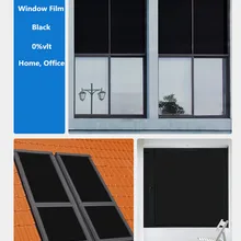 SUNICE 152*500 см блокирующая световая пленка для окна непрозрачная виниловая самоклеящаяся наклейка матовое стекло для украшения дома