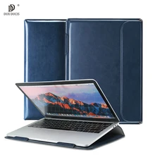 Новая кожаная сумка для ноутбука для Macbook Air Pro 12 13 13,3 15,4 дюймов чехол для планшета для ноутбука Dell Asus hp чехол для ноутбука