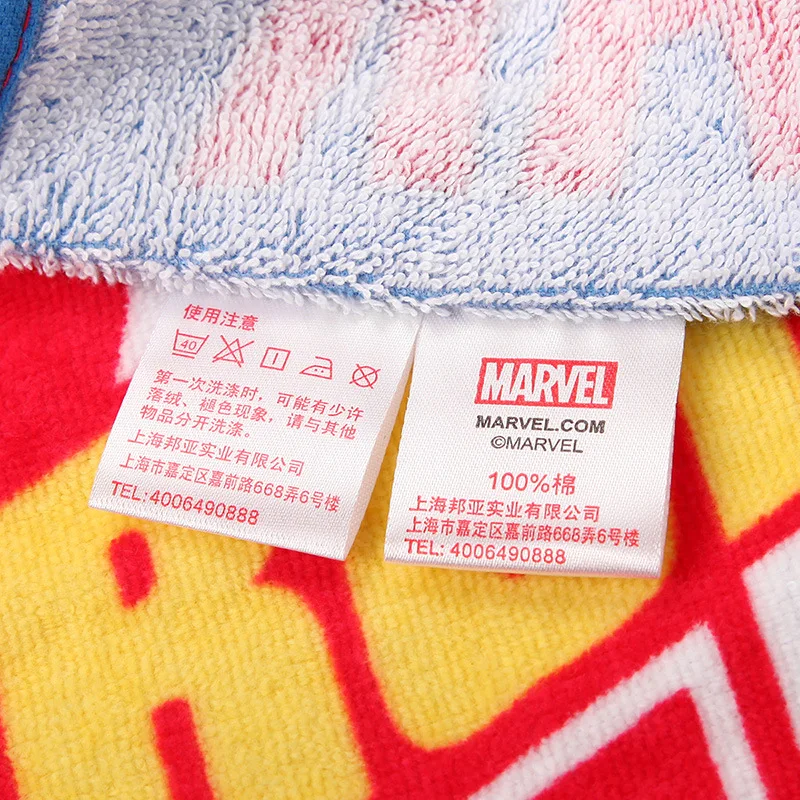 Dsiney мультфильм Marvel Капитан Америка банное полотенце дети специального назначения полотенце s ванная комната