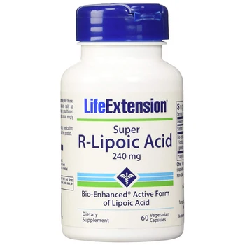 

Free shipping R-lipoic acid 240 mg 60 pcs