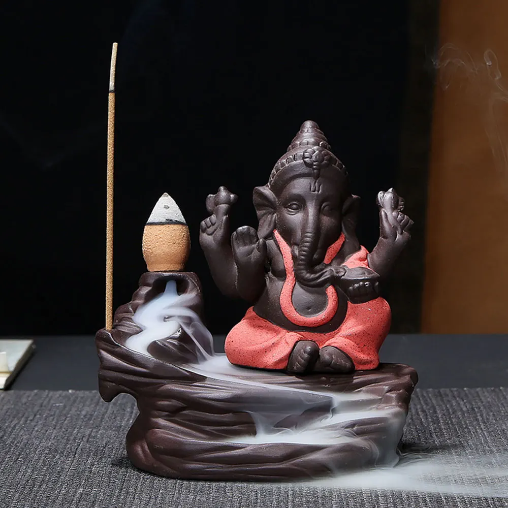 Курильница для благовоний курильница благовония буддистское кадило Ароматизированная медитация классический практичный фарфор фиолетовый; песок