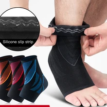 Спортивное дышащее защитное Фиксирующее приспособление для лодыжки эластичная поддержка щиколотки для баскетбола, бега, защиты от пятки