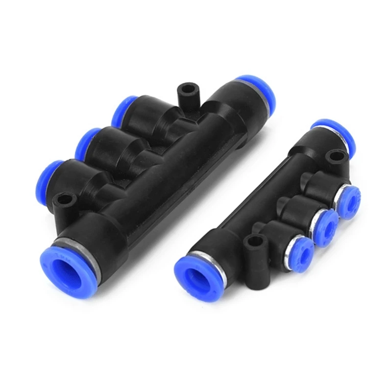 Air Line Fittings Tubing Quick Connect Air Hose Push Lock Splitter