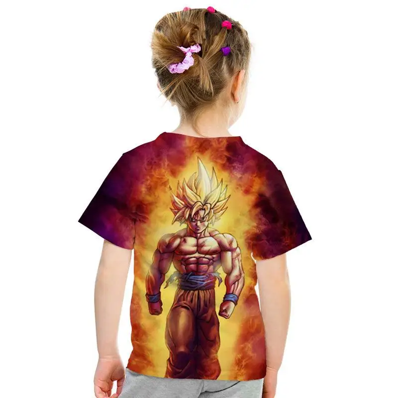 Nueva camiseta de la bola del Dragn de la storieta del verano de