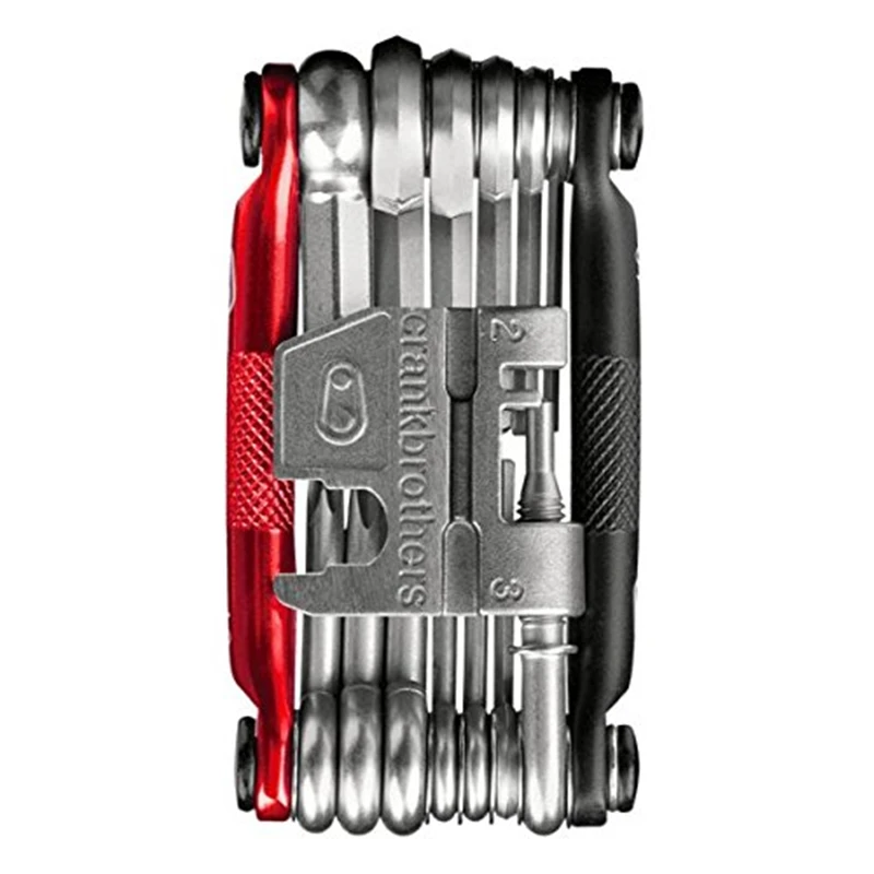 

Crankbrothers M19 Bicycle Multi-Tool - Steel Bike Tool, Torx, Hex and Chain Tool, 12 Speed Compatible