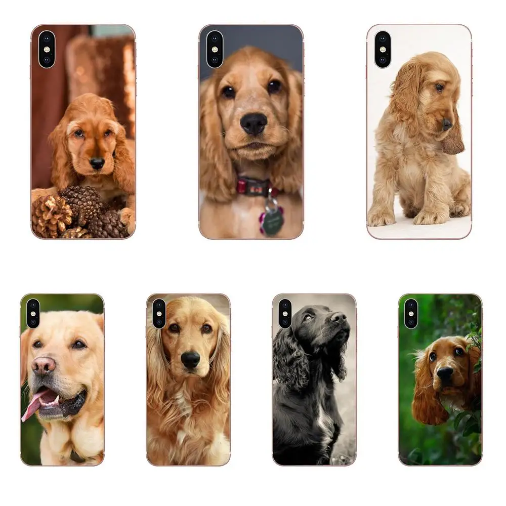 Яркие щенки Harper Cocker Spaniel для Huawei P7 P8 P9 P10 P20 P30 Lite Mini Plus Pro 2017 2018 2019 | Мобильные