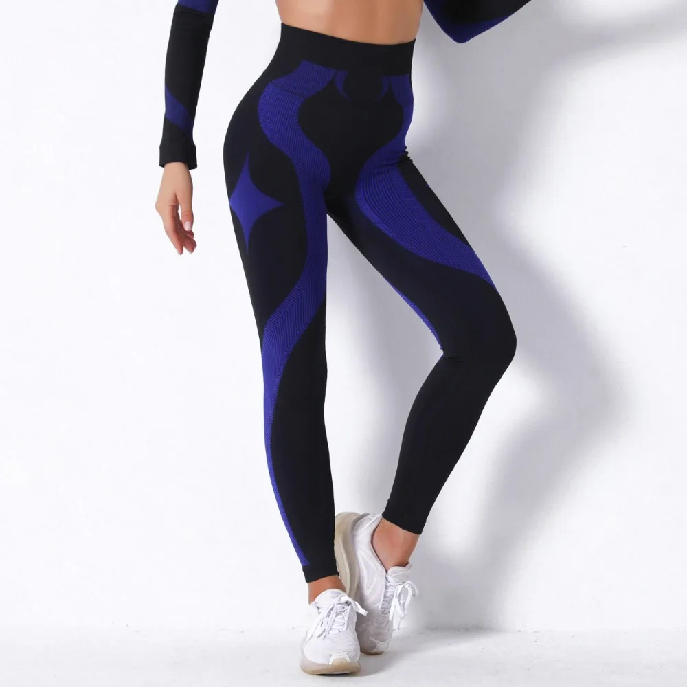 Spandex High Waist Women Digital Printed Fitness Leggings Push Up Sport GYM Leggings 