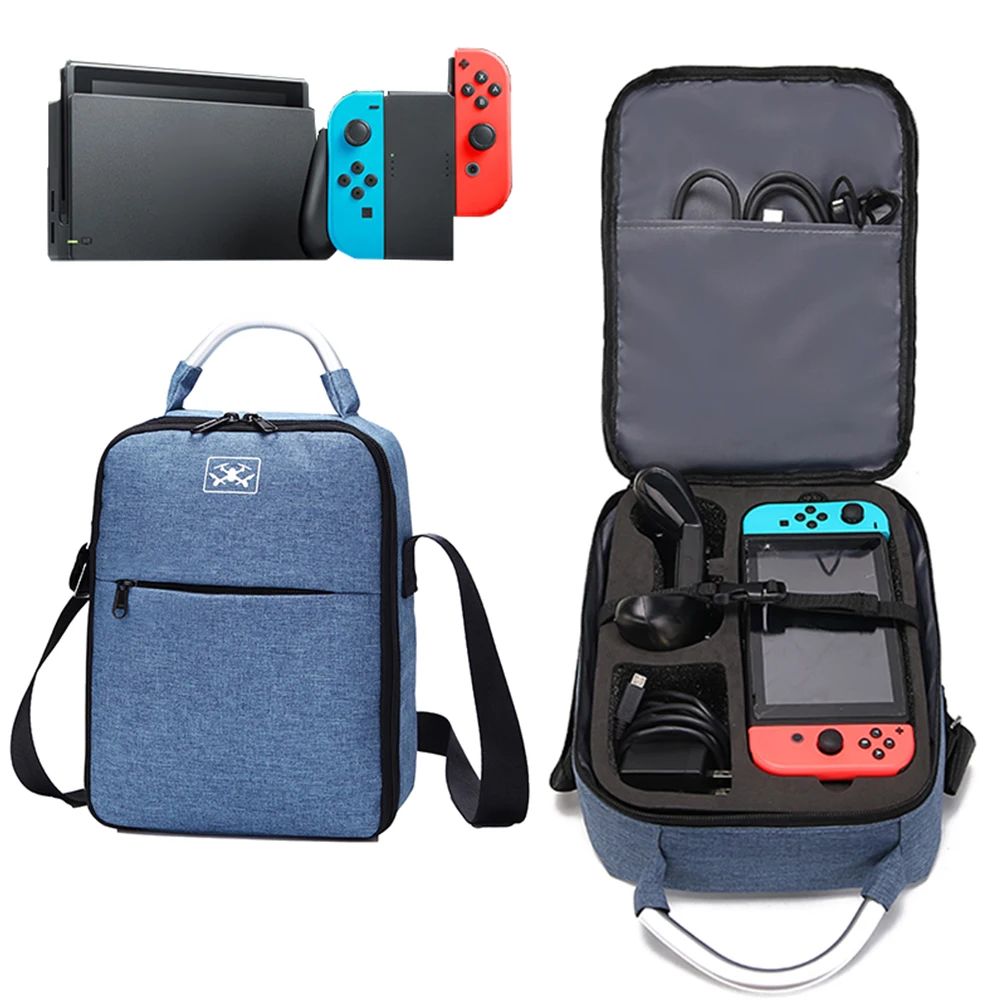 

Bevigac Portable Scratch Proof Protector Carrying Case Storage Hand Bag Backpack with Shoulder Strap for Nintendo Nintend Switch