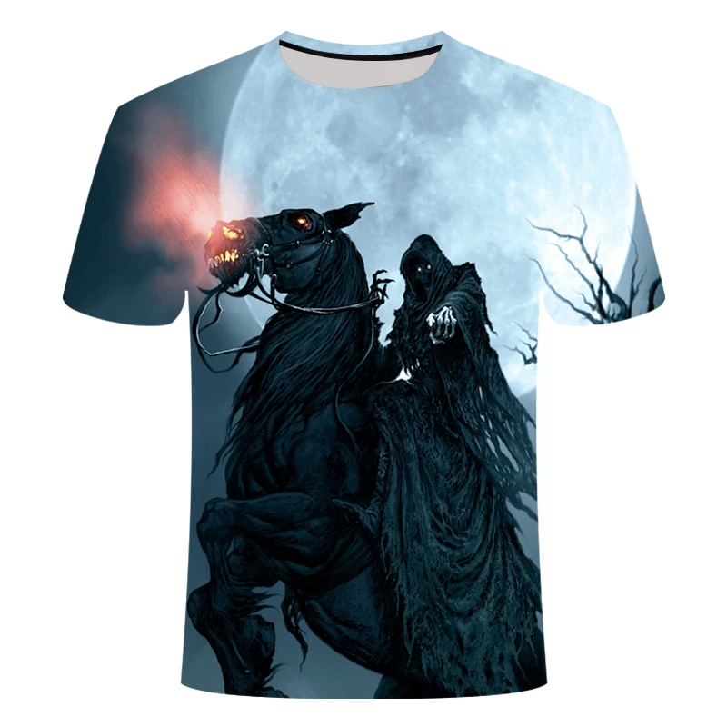2019 Newest  Super clear angel 3D Print Animal Cool Funny T-Shirt Men Short Sleeve Summer Tops T Shirt Tshirt Male