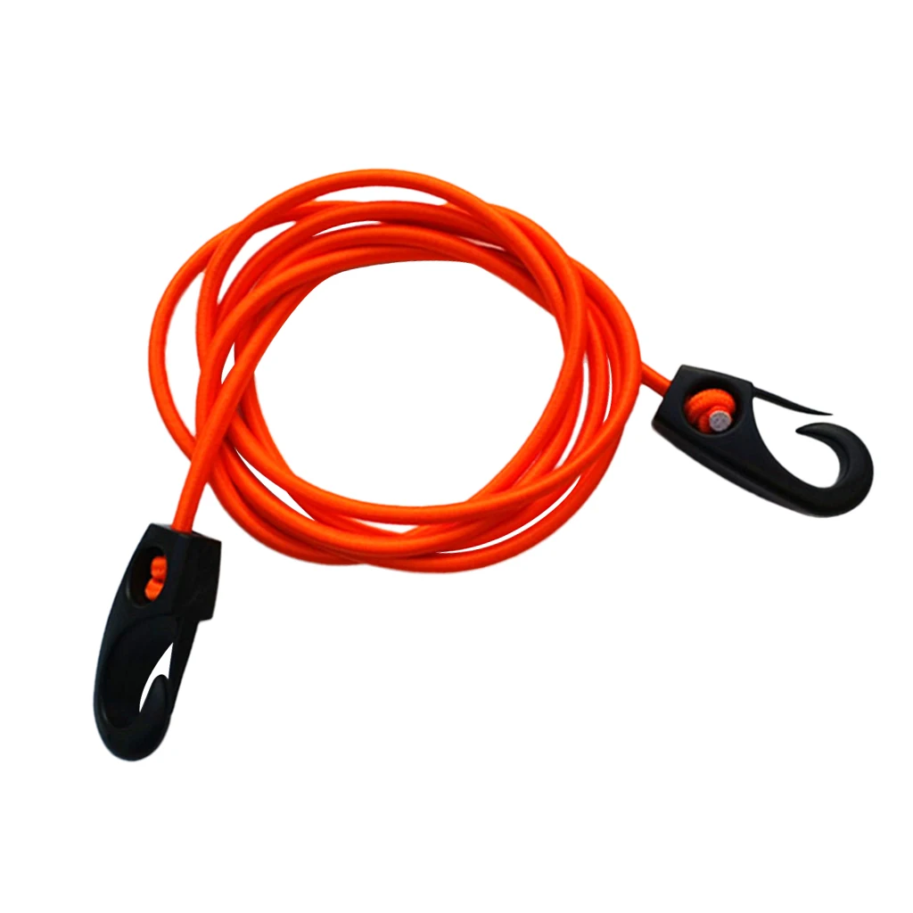 Replacement Elastic Shock Cord Bungee Rope with Hooks for Kayak Boat