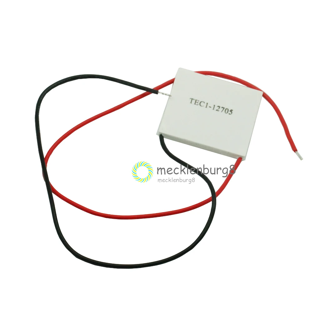 TEC1-12705 Heatsink Thermoelectric Cooler Cooling Peltier Plate Module 40x40mm TEC1-12705 Heatsink Thermoelectric Cooler Cooling Peltier Plate Module 40x40mm