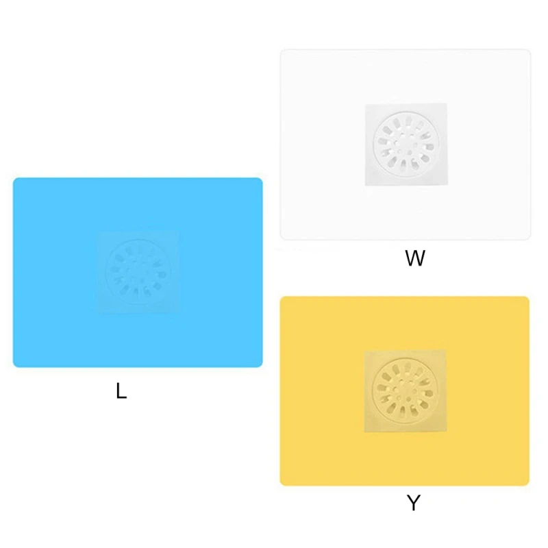 Силиконовый напольный сливной коврик дезодорант для ванной комнаты сливной дезодорант напольный сливной коврик водонепроницаемый нескользящий коврик для ванной