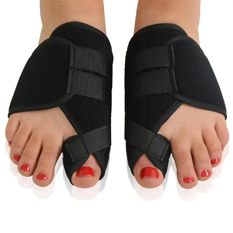 

2pc Big Toe Bunion Device Splint Straightener Hallux Valgus Pro Braces Toe Correction Foot Pain Relief Thumb Care Daily Orthotic